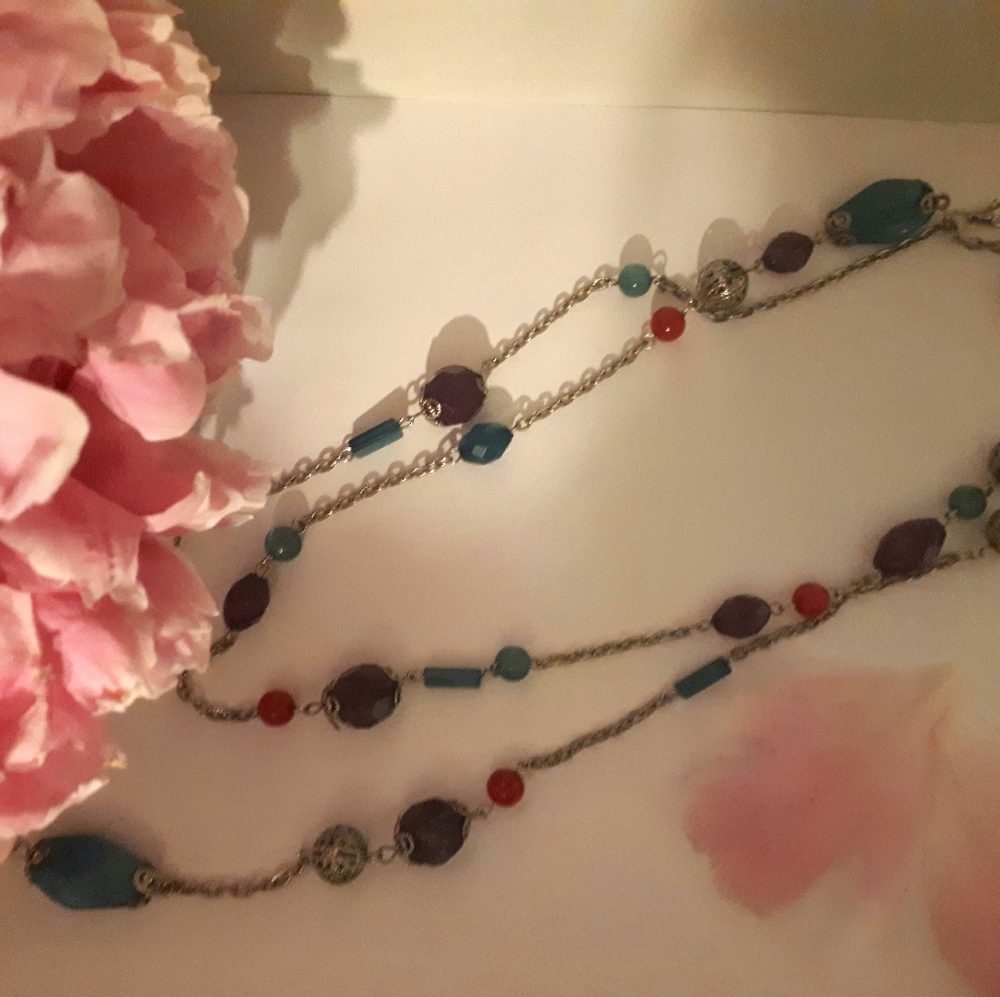 Long Beaded Necklace